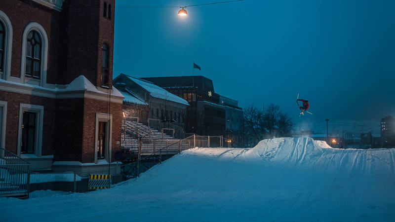 Anders Backe: Skisprint i Drammen