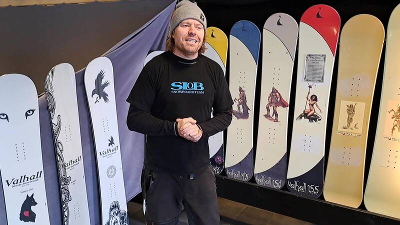 Rune Lundsør vekker liv i Valhall snowboards