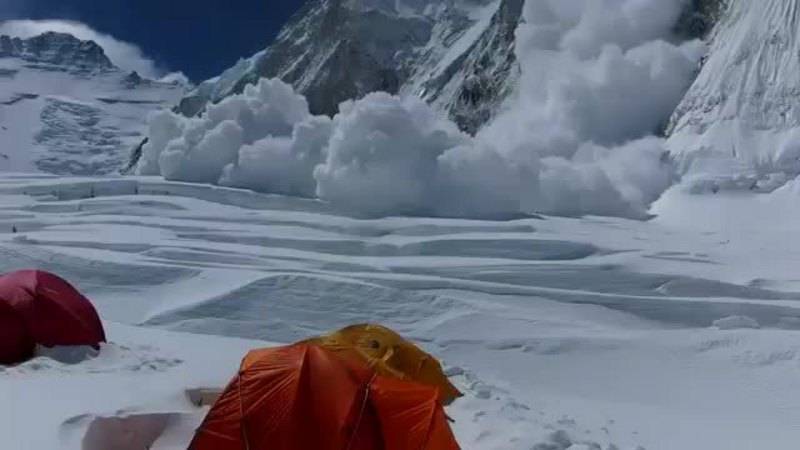 Ras filmet fra Everest