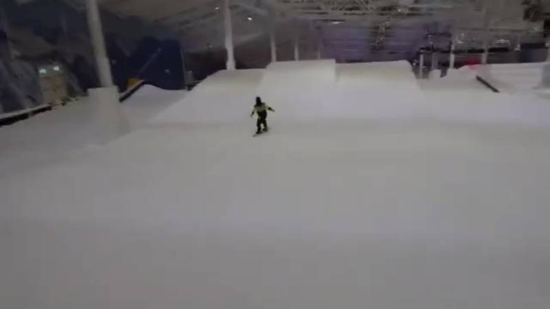 To hopp i Snø