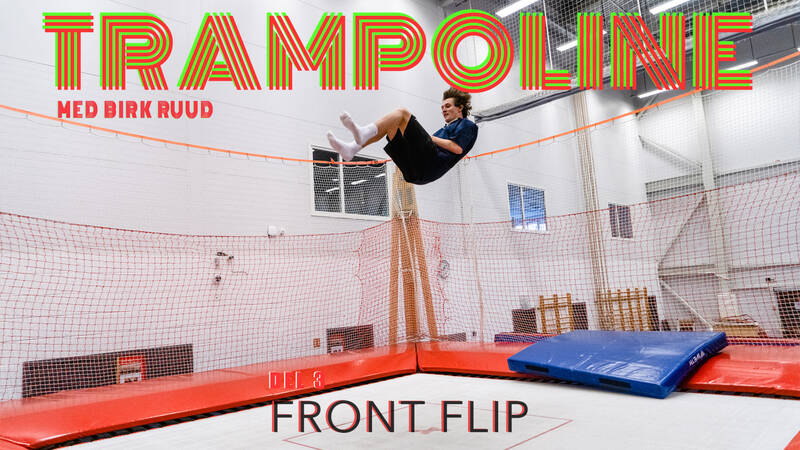 Trampoline med Birk Ruud (EP3) - Forlengs salto