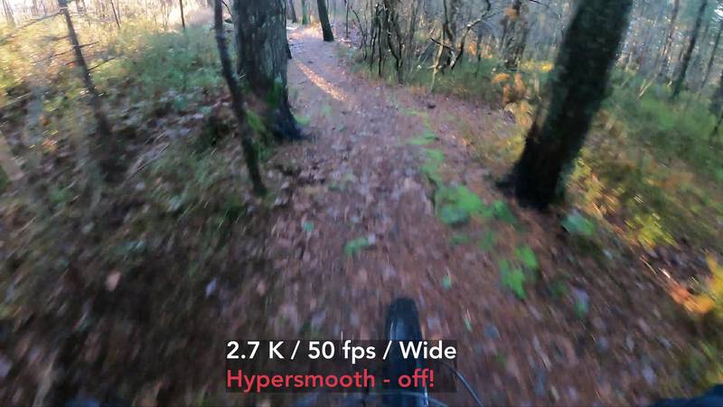 Wide GoPro 9 - Hyperboost off