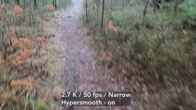 Narrow GoPro 9 - Hyperboost on