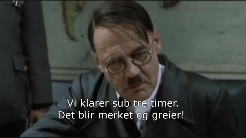 Hitler finner ut at Hasle-Løren satser på...